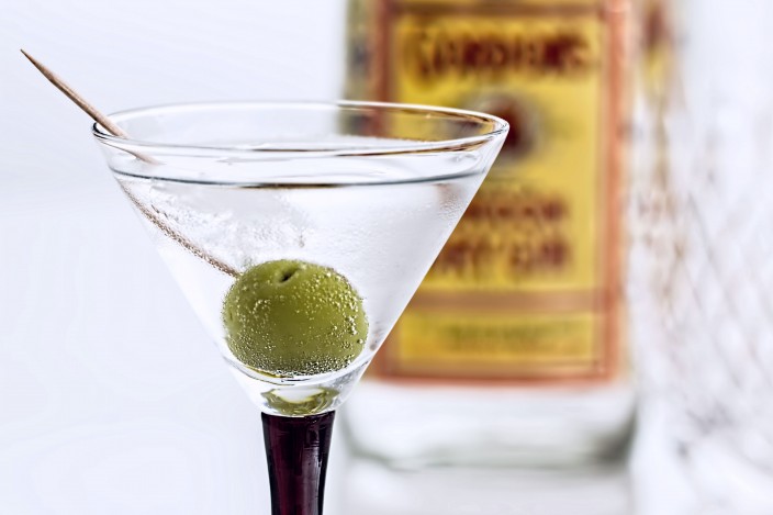 Dry Martini Cocktail