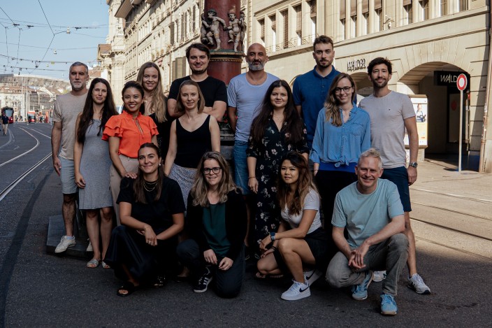Das Team der Schweizer Gastronomiefernschule in Bern.